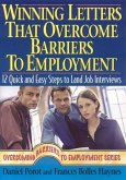 Winning Letters That Overcome Barriers to Employment