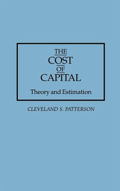 The Cost of Capital - Patterson, Cleveland S.