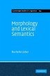 Morphology and Lexical Semantics - Bild 1
