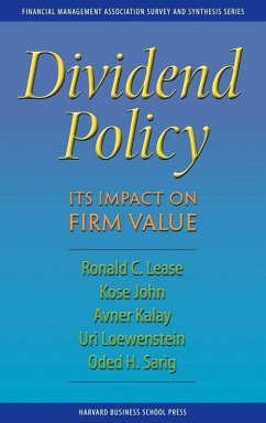 Dividend Policy - Lease, Ronald C.; Kalay, Avner; Sarig, Oded H.
