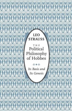 The Political Philosophy of Hobbes - Strauss, Leo