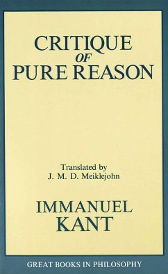 The Critique of Pure Reason - Kant, Immanual