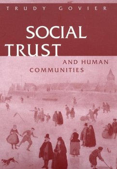 Social Trust and Human Communities - Govier, Trudy