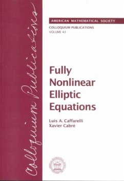 Fully Nonlinear Elliptic Equations - Caffarelli, Luis A.; Cabre, Xavier