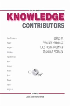 Knowledge Contributors - Hendricks, V.F. / Jørgensen, Klaus Frovin / Pedersen, Stig Andur (eds.)