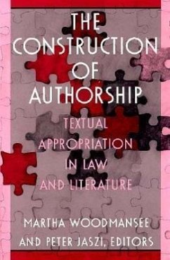 Cover The Construction of Authorship