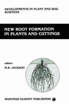 New Root Formation in Plants and Cuttings - Jackson, M.B. (Hrsg.)