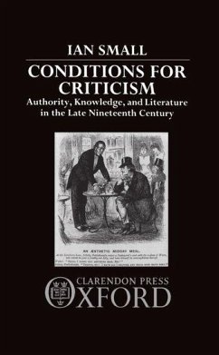 Conditions for Criticism - Small, Ian