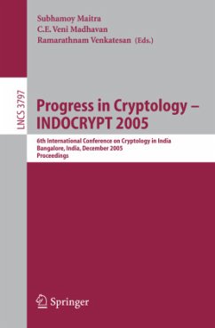 Progress in Cryptology - INDOCRYPT 2005 - Maitra, Subhamoy / Madhavan, C.E. Veni / Venkatesan, Ramarathnam (eds.)