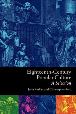 Eighteenth-Century Popular Culture - Mullan, John / Reid, Christopher (eds.)