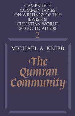 The Qumran Community - Knibb, A.