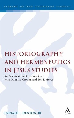 Cover Historiography and Hermeneutics in Jesus Studies