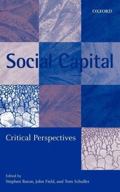 Social Capital - Baron, Stephen / Field, John / Schuller, Tom (eds.)