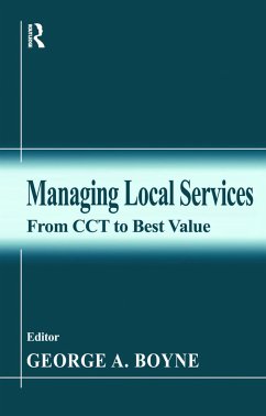 Managing Local Services - Boyne, George A. (ed.)