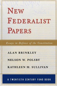 New Federalist Papers - Brinkley, Alan