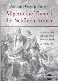 Allgemeine Theorie der Schönen Künste, 1 CD-ROM