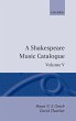 A Shakespeare Music Catalogue - Bild 1