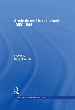 Analysis and Assessment, 1980-1994