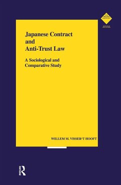 Japanese Contract and Anti-Trust Law - Visser T'Hooft, Willem