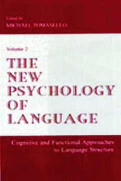 The New Psychology of Language