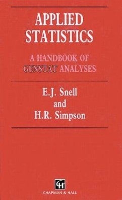 Applied Statistics - Snell, E J; Simpson, H.