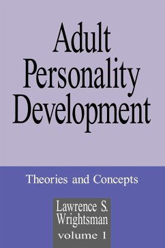 Adult Personality Development - Wrightsman, Lawrence S.