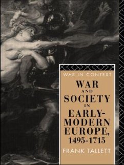 War and Society in Early Modern Europe - Tallett, Frank