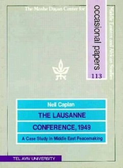 Lausanne Conference 1949 - Caplan, Neil