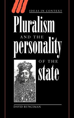 Pluralism and the Personality of the State - Runciman, David; David, Runciman