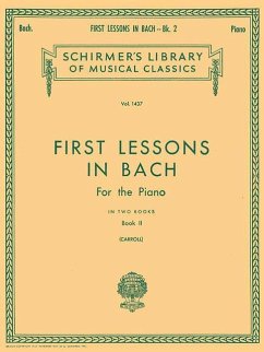 First Lessons in Bach - Book 2