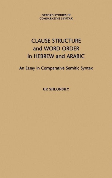 Clause Structure & Word Order