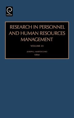 Research in Personnel and Human Resources Management - Martocchio, Joseph J. (ed.)
