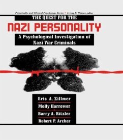The Quest for the Nazi Personality - Zillmer, Eric A; Harrower; Ritzler, Barry a