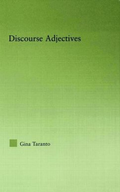 Discourse Adjectives - Taranto, Gina