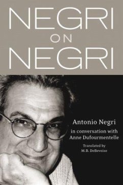 Negri on Negri - Negri, Antonio