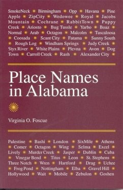 Place Names in Alabama - Foscue, Virginia O.