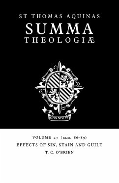 Effects of Sin, Stain and Guilt - Aquinas, Thomas