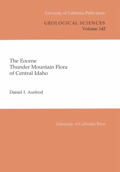Cover Eocene Thunder Mountain Flora of Central Idaho