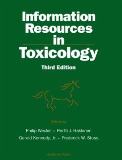 Information Resources in Toxicology - Wexler, Philip (ed.)