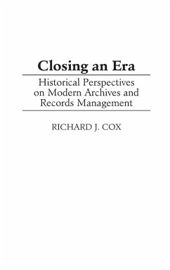 Closing an Era - Cox, Richard