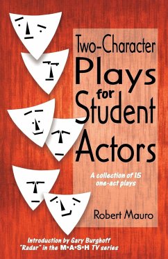 Two-Character Plays for Student Actors - Mauro, Robert