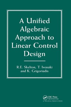 Cover A Unified Algebraic Approach To Control Design
