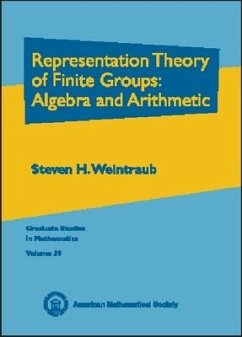 Representation Theory of Finite Groups: Algebra and Arithmetic - American Mathematical Society