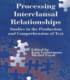 Processing Interclausal Relationships