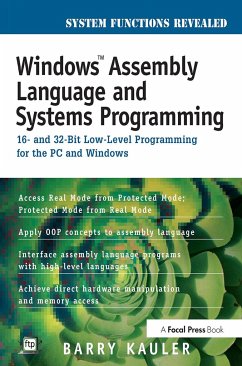 Windows Assembly Language and Systems Programming - Kauler, Barry