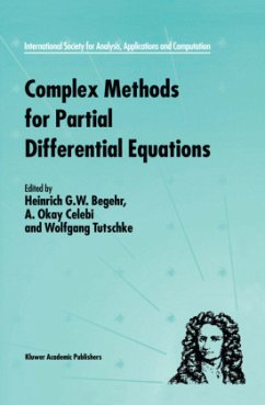 Complex Methods for Partial Differential Equations - Begehr, Heinrich / Celebi, A.O. / Tutschke, W. (eds.)