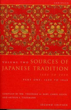 Sources of Japanese Tradition, Abridged - Bary, Wm. Theodore de (ed.) Sources of Japanese Tradition, Abridged - Bary, Wm. Theodore de (ed.)