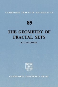 The Geometry of Fractal Sets - Falconer, Kenneth; Falconer, K. J.; K. J., Falconer