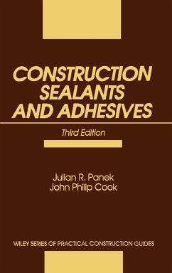Construction Sealants and Adhesives - Panek, Julian R; Cook, John Philip