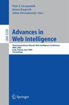 Advances in Web Intelligence - Szczepaniak, Piotr S. / Kacprzyk, Janusz / Niewiadomski, Adam (eds.)